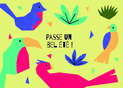 Oiseaux color&eacute;s pour un &eacute;t&eacute; rayonnant